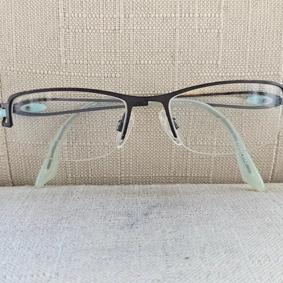 Brendel Ladies Eyeglasses Black/Blue Tone Eschenbach Glasses 50[]17 135 Frame - Picture 4 of 12